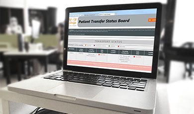 Sample Patient Transfer Status Board