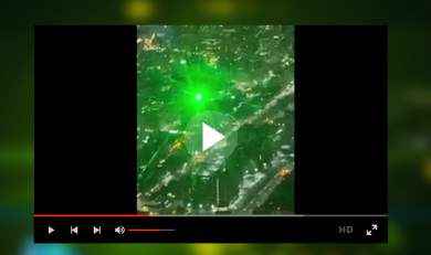 Green Laser Strike