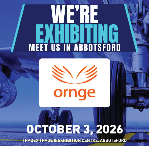 CIA poster showcasing Ornge as an exhibitor.