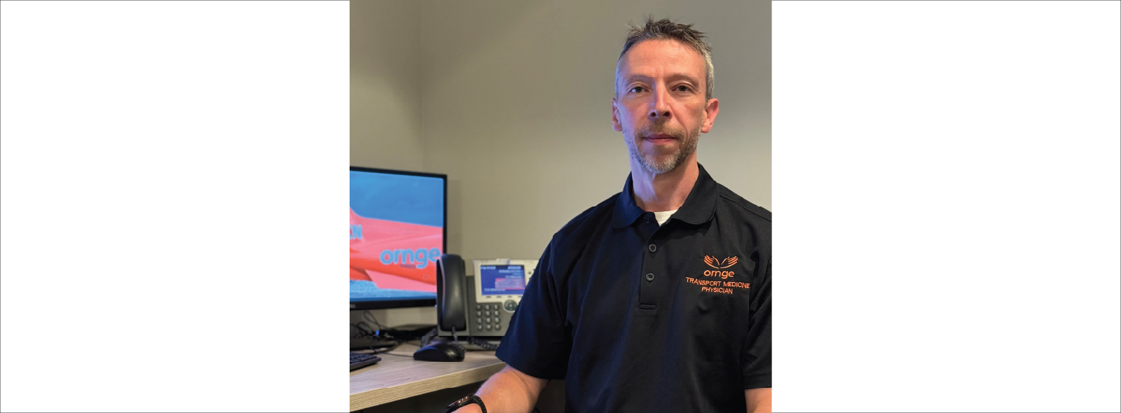 un portrait du Dr Mike Peddle