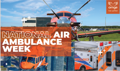 A collage of the fleet assets of Ornge air ambulance.