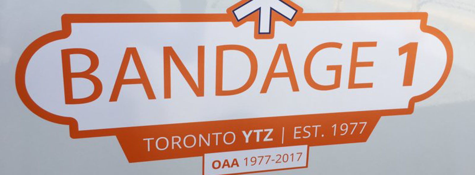 The new Bandage 1 decal to be placed on Ornge vehicles