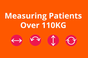 Mesure des patients de plus de 110 kg