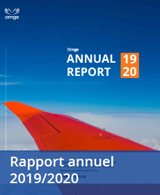 page de couverture du rapport annuel