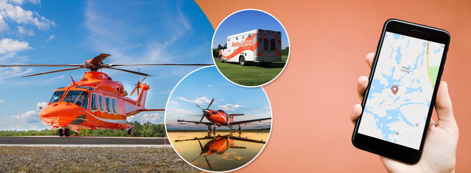 Cellphone and Ornge fleet