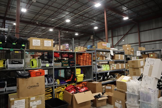 Ornge's new pharmacy and equipment warehouse